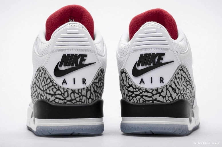 Throw White Line 3 Cement  Free 923096-101 Jordan Retro 0122